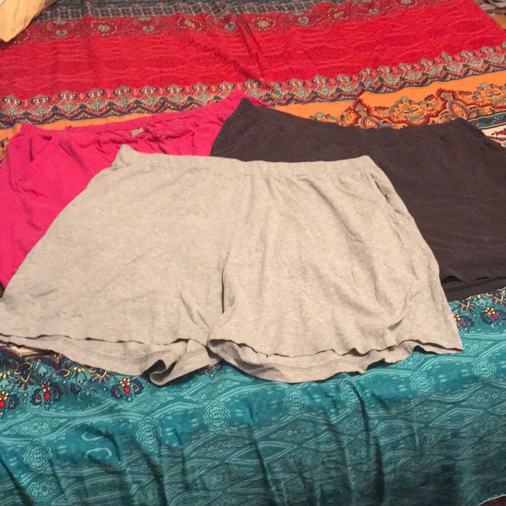 Cotton lounge shorts 3 for the price of 1 sz XL/1X